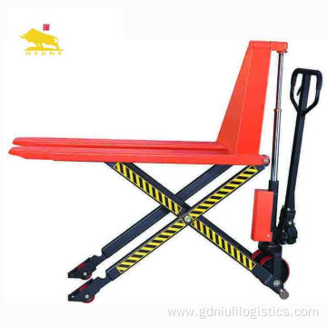 High Scissor Lift Pallet Truck